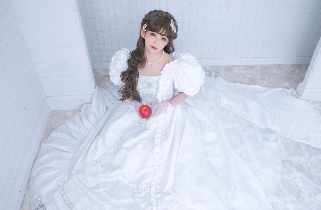 あなたはどのお姫様になりたい 深澤翠ちゃんが着る Hiroko Tokumine ロリータウエディング のプリンセスドレス Harajuku Pop Web