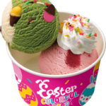 カラフルなアイスクリームで春をお祝い♪ 「イースター カラフル デコ」＃サーティワン ＃イースター