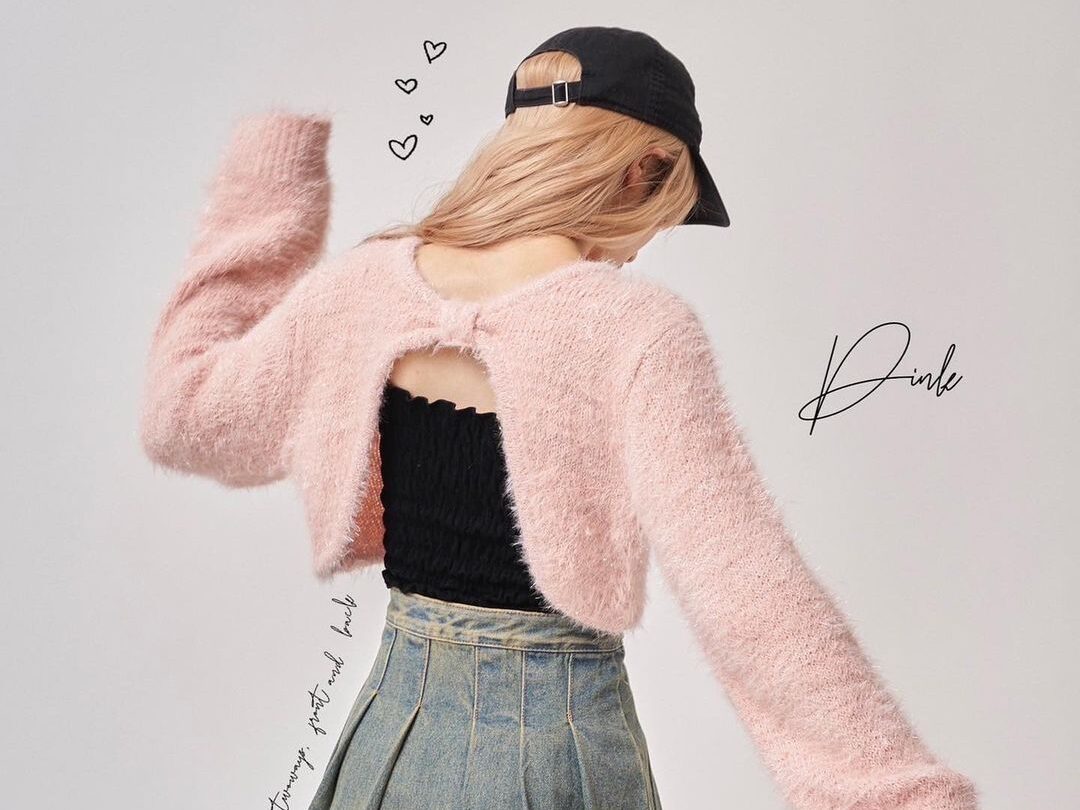 Treat Ürself ピンク ニットカーディガン ❤︎ カーディガン特集